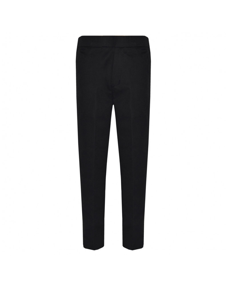 Boys Pull Up Trousers Black