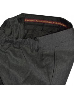 Boys Pull Up Trousers Grey 