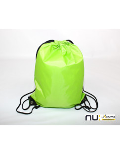 Lime Green Drawstring Bag 