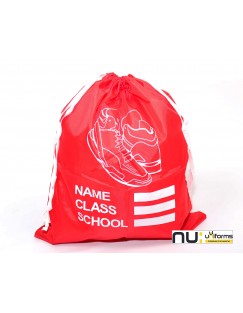 Red Primary P.E. Bag 